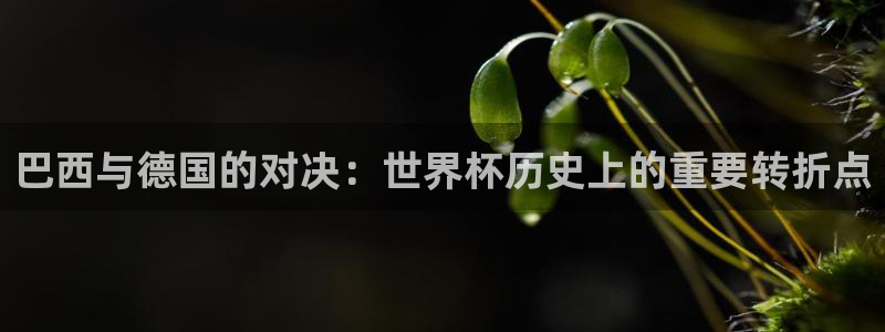 世界杯2026预选赛：巴西与德国的对决：世界杯历史上的重要转折点