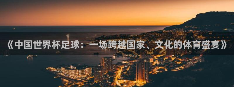 世界杯预选赛欧洲赛区赛程：《中国世界杯足球：一场跨越国家、文化的体育盛宴》